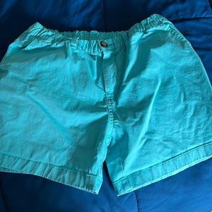 Chubbies mint dress short Mens medium